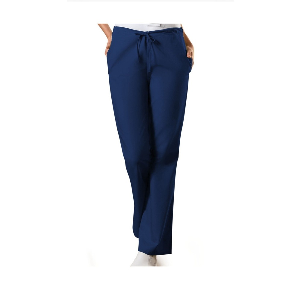 Cherokee Workwear Women's Flare Leg PETITE Drawstring Scrub Pants 4101P Sz. Lg